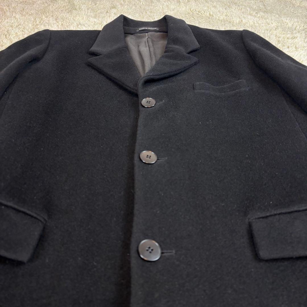 美品 フランス製 agnes b. homme 90s ロングコート アンゴラ混 - メルカリ