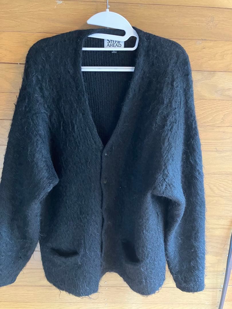STEP AHEAD モヘアカーディガン