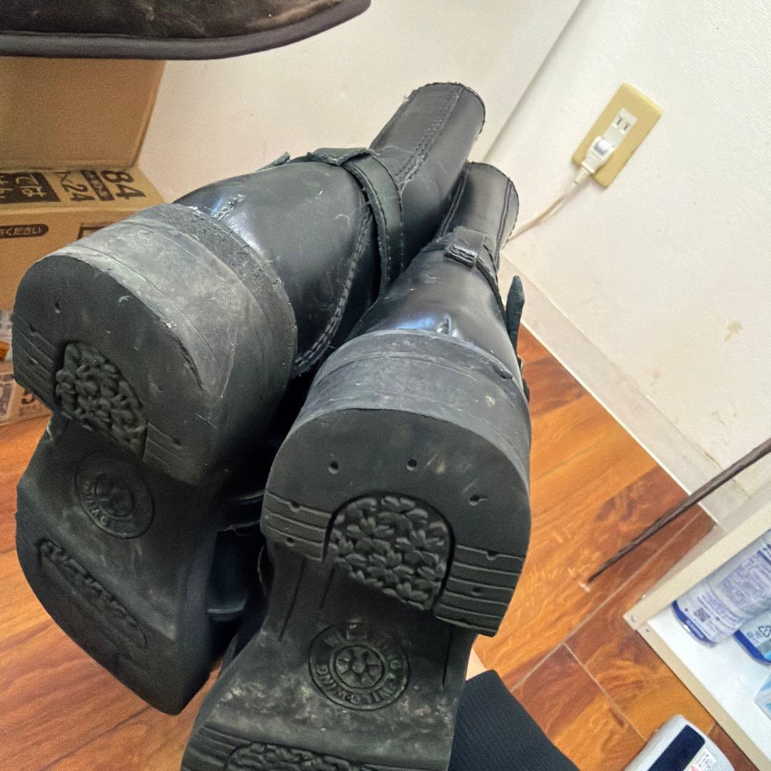 ま*ん様 ワイルドウィング　ファルコン厚底(WWM-0001ATU) 本革バイク