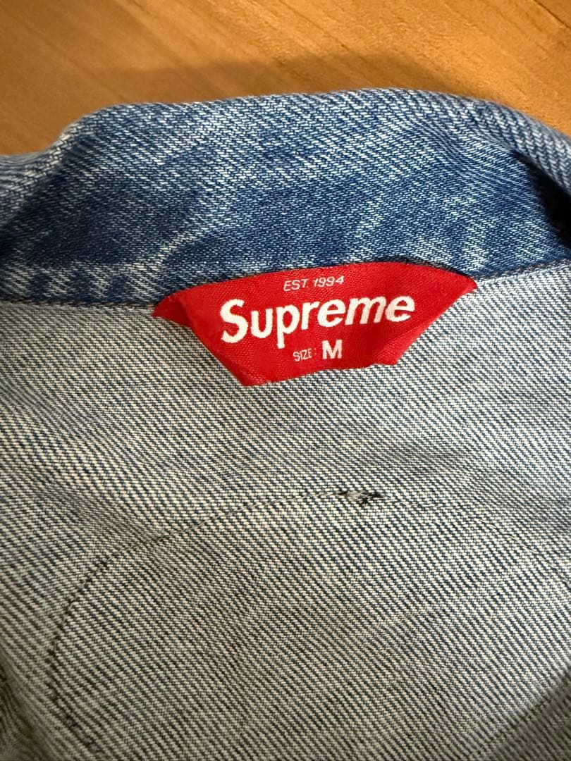 Supreme ☆ Patches Denim Trucker Jacket