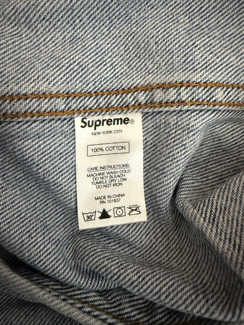 Supreme ☆ Patches Denim Trucker Jacket