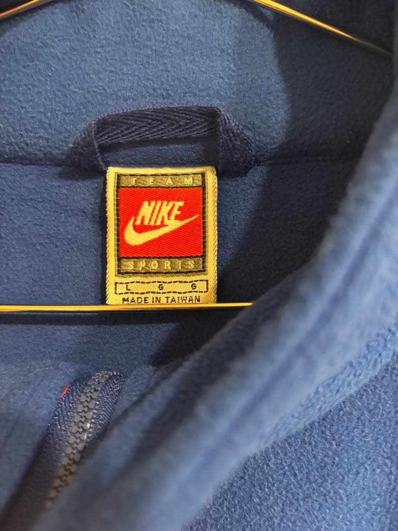 韓国代表　フリースハーフジップ　nike 90s