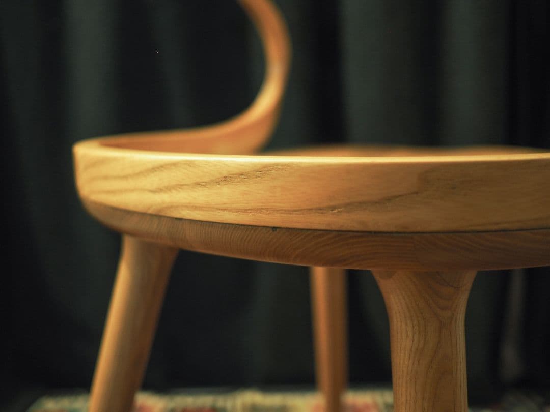 【値引中】ダイニングウェイブチェアA