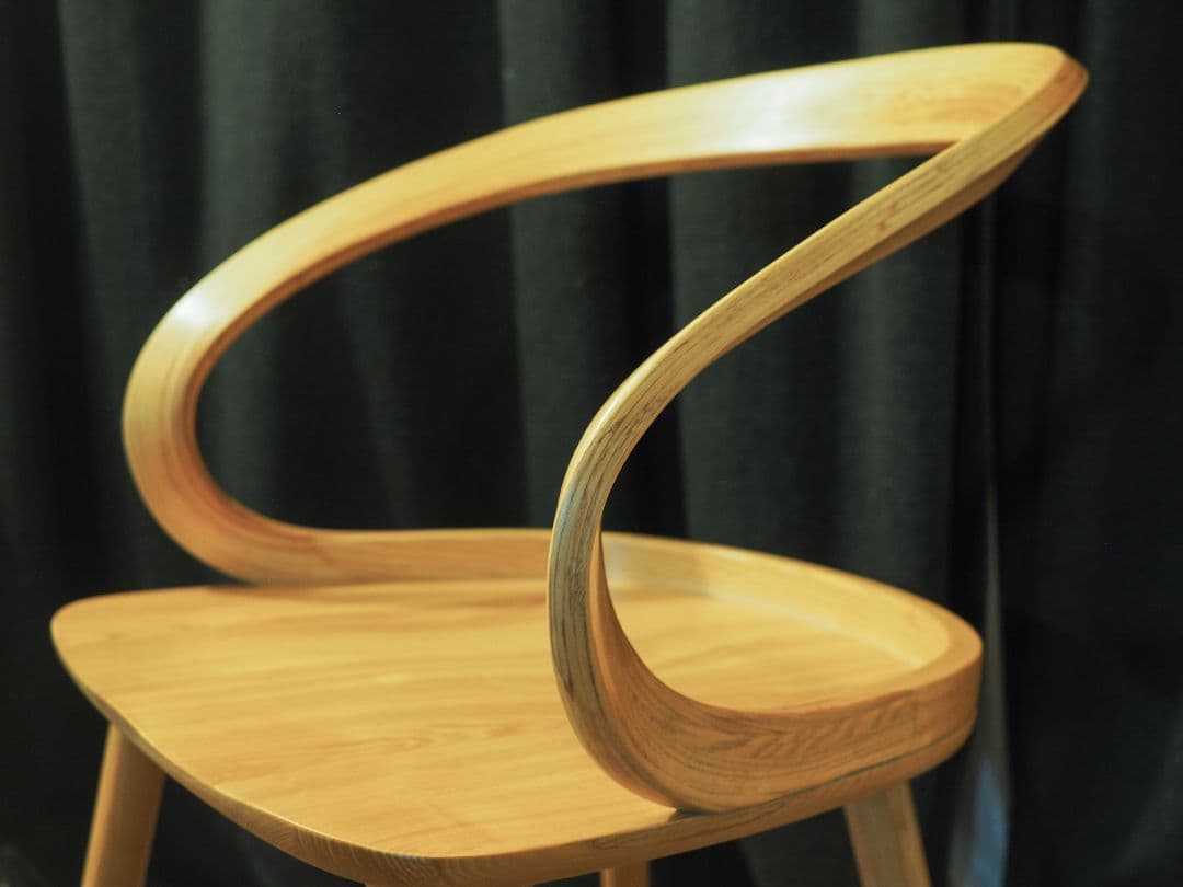 【値引中】ダイニングウェイブチェアA