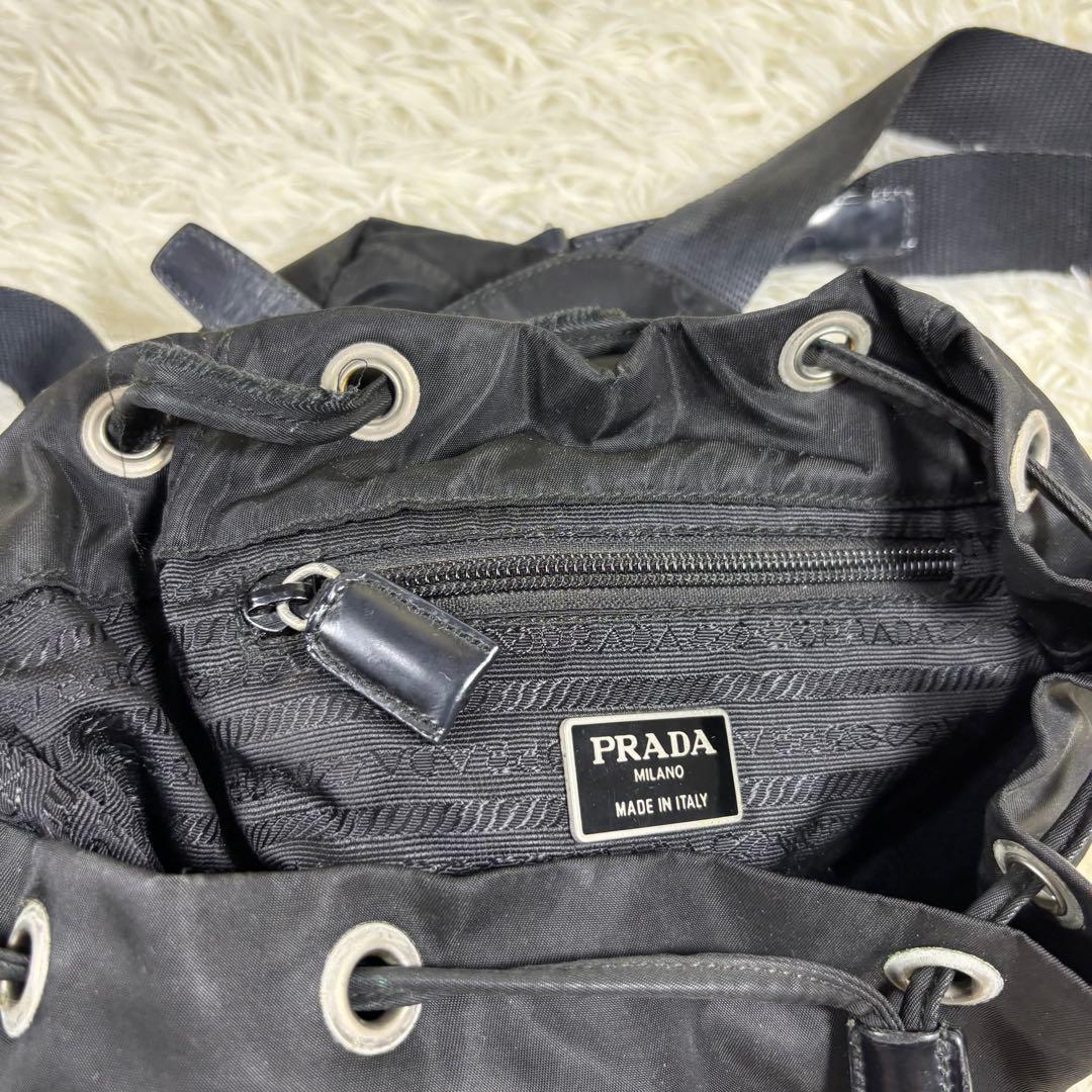 【大人気✨】 PRADA プラダ テスートナイロン 巾着型 バックパック ミニ