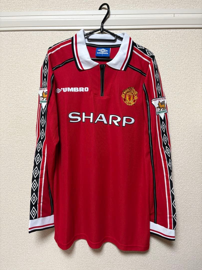 べ*タ様 【希少】ベッカム 98/00ユナイテッド Lサイズ