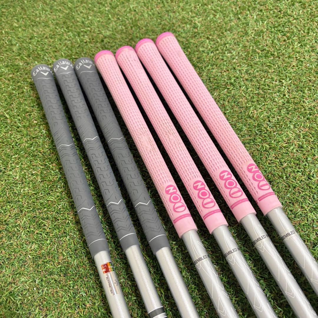 大人気｜キャロウェイ　レバ　ソレイユ　レディースゴルフクラブセット　7本