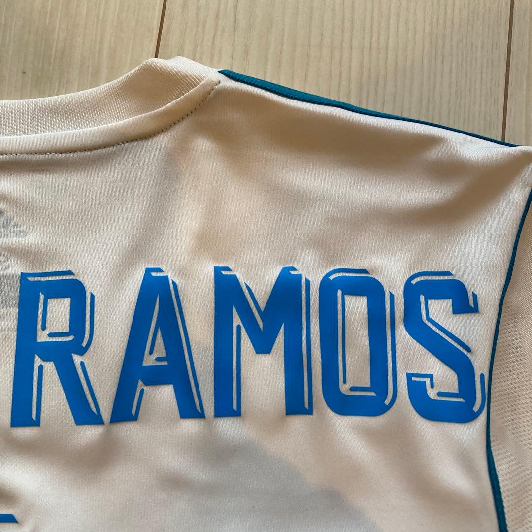 セルヒオラモスネーム入り 17/18 レアル・マドリードホーム