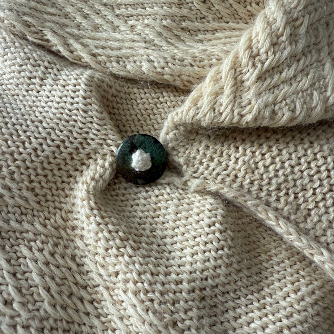 レア】suzuki takayuki チュールニットポンチョ アルパカ ケープ