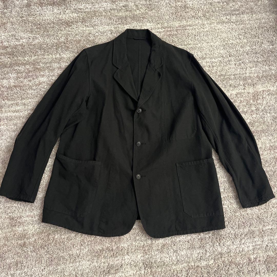 値下げ】COMOLI/コモリ/ブラック ワークジャケット/2022SS - メルカリ