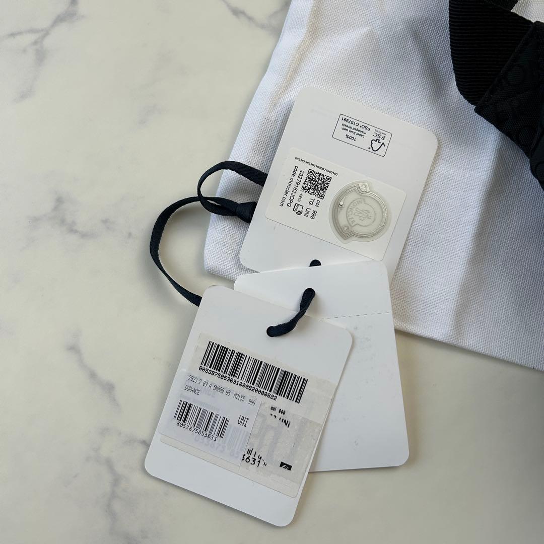 未使用級 モンクレール DURANCE 2023年モデル ウエストバッグ 総柄