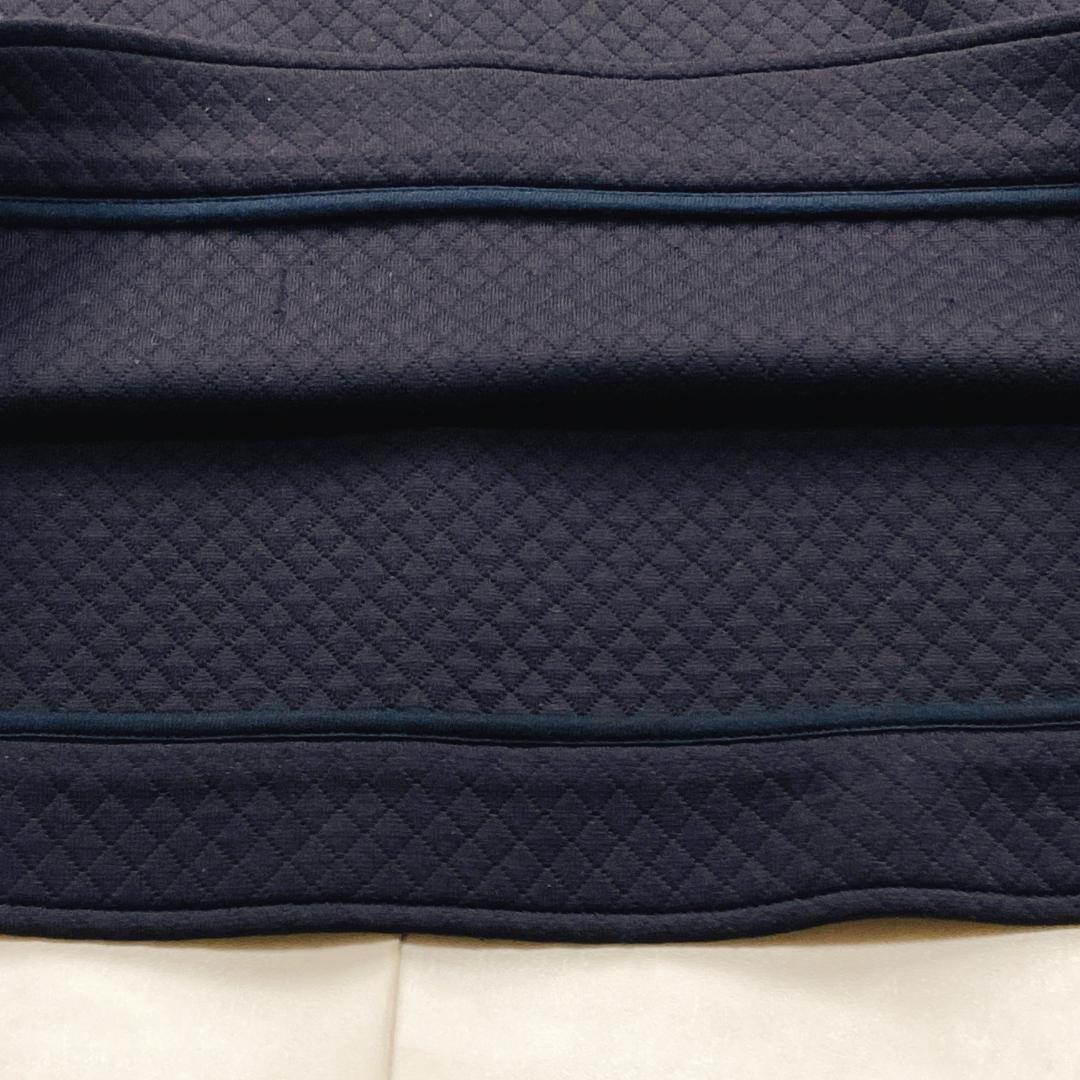 美品 ストレッチ GUCCI キルティング ロゴジップ ワンピース