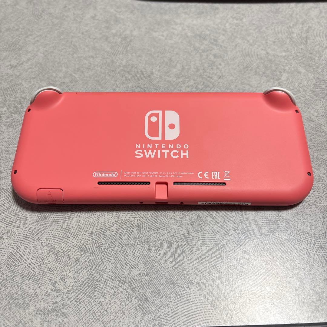 Nintendo Switch Lite ピンク 肉球デザイン