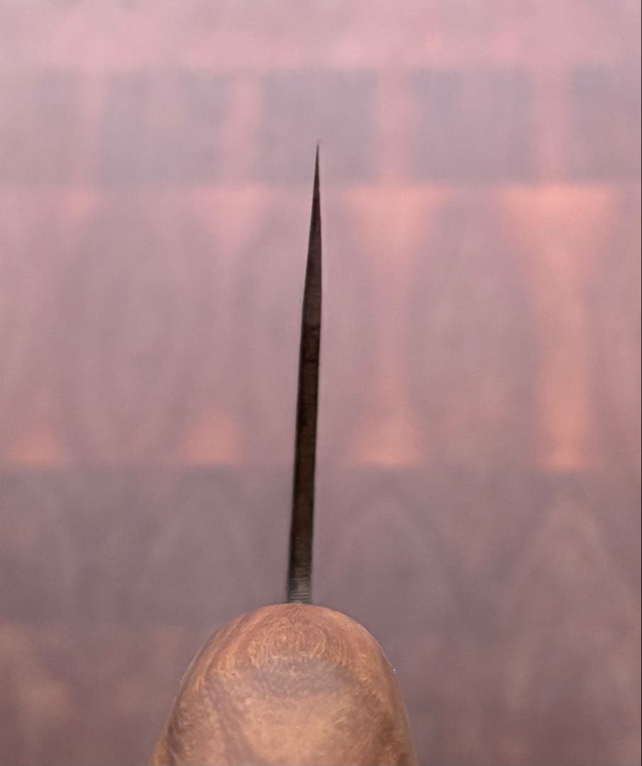 土佐打刃物 黒鳥鍛造工場 220mm 切付　クリーバー　包丁　青紙　アウトドア