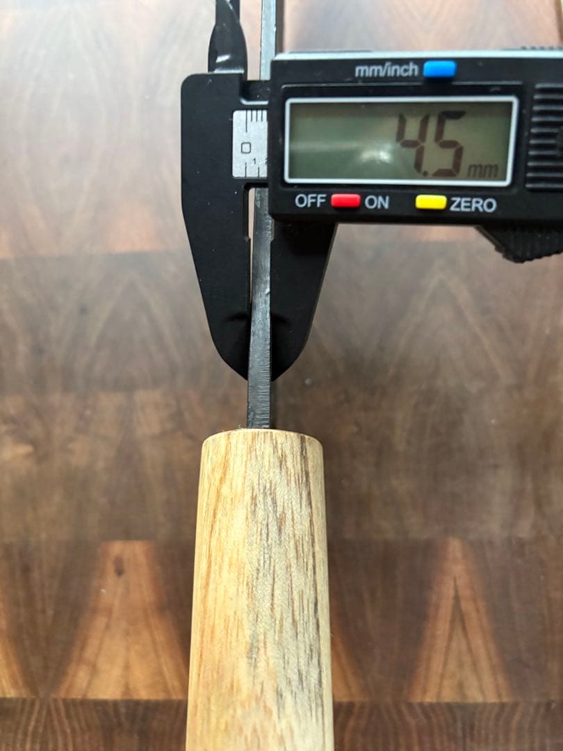 土佐打刃物 黒鳥鍛造工場 220mm 切付　クリーバー　包丁　青紙　アウトドア