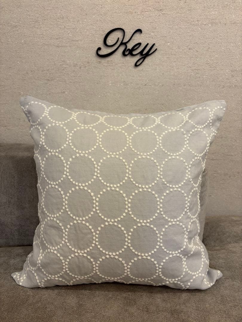 ミナペルホネン ハンドメイドクッションカバー☆タンバリンライト