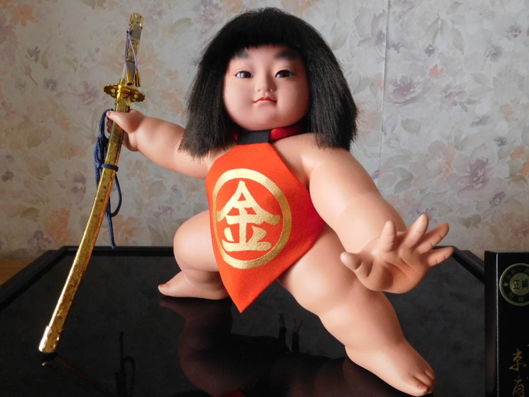 ☆五月人形 裸金太 太刀 ケース入 金太郎 端午の節句 こどもの日