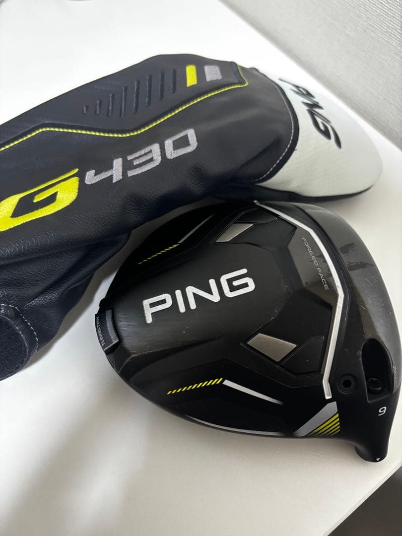 PING G430 MAX 10kドライバー 9度 ヘッドのみ（カバー付）