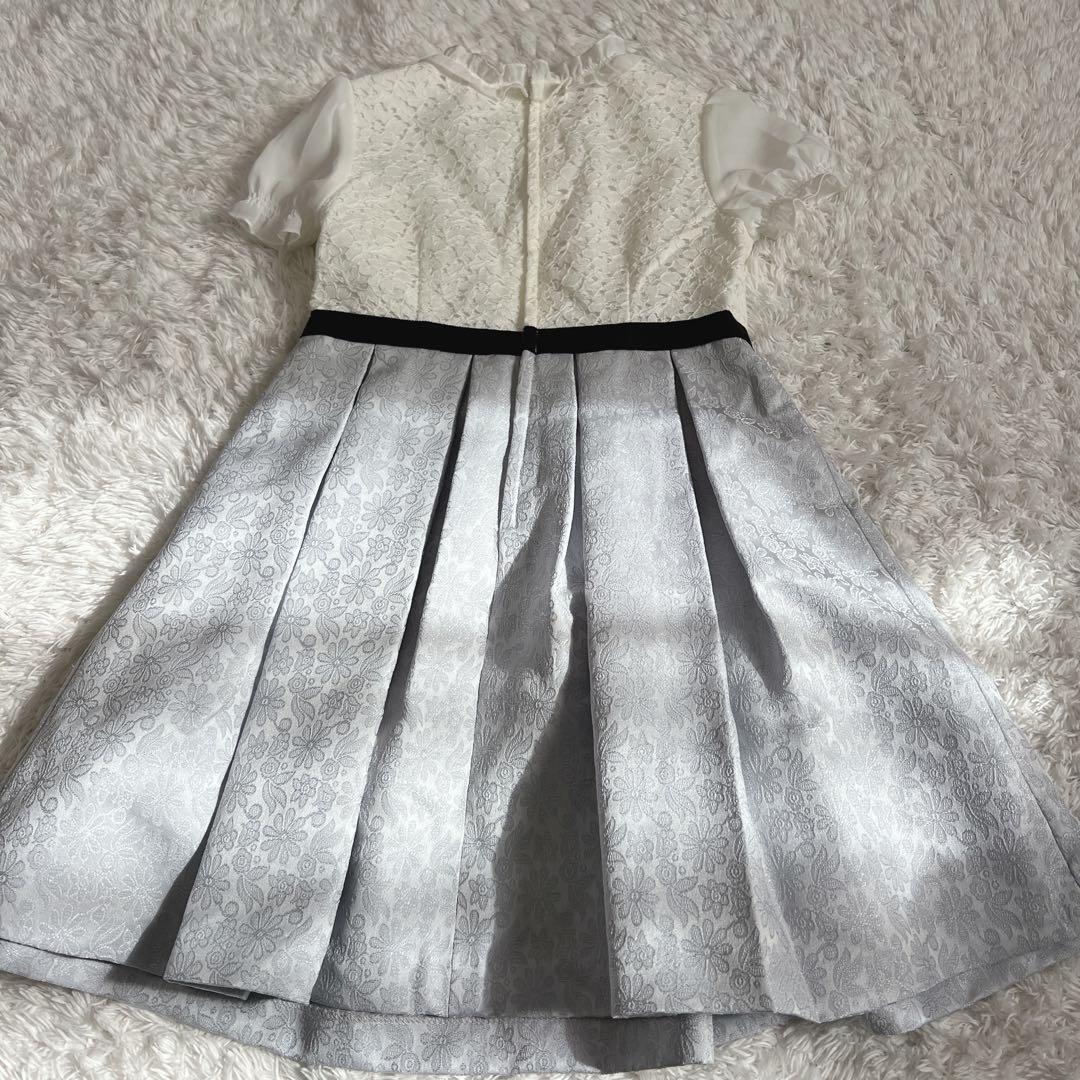 サンカンシオン 3can4on フォーマル ジャケット ワンピース レース