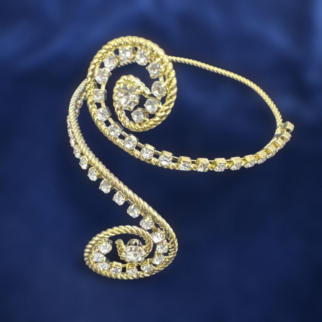 金色のスワールデザイン　腕輪　6個セット