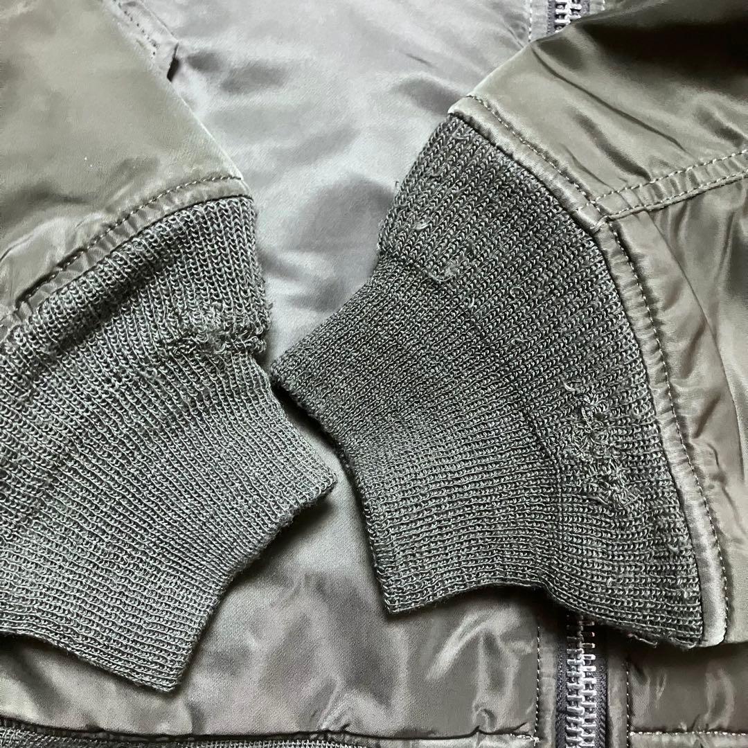【千 】ALPHA INDUSTRIES MA-1 フライトジャケット Ｌ
