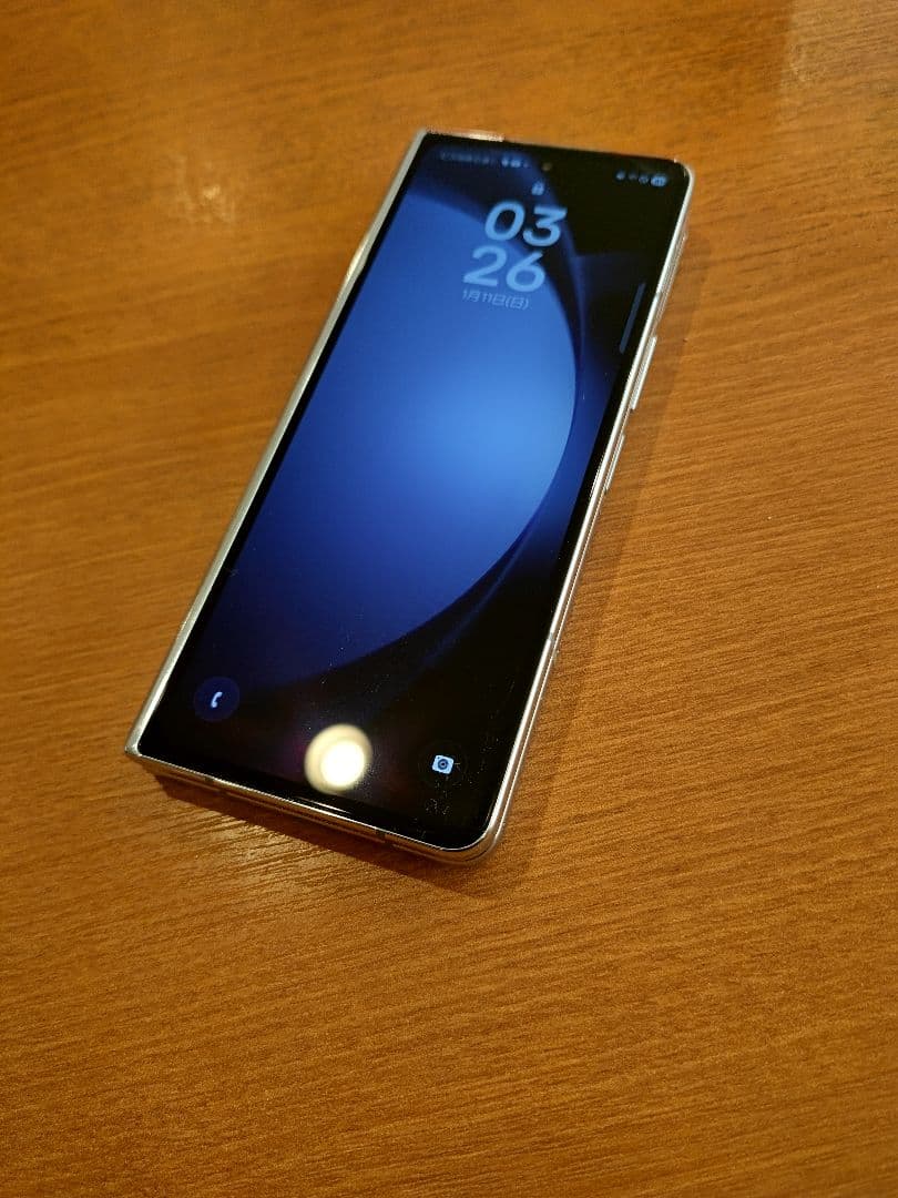 Galaxy Z Fold5 256GB アイシーブルー