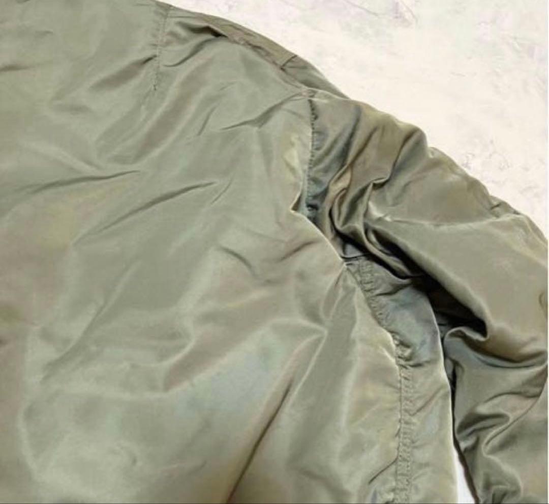 MA1 alpha フライトジャケット　アウター　中綿　アメカジ　90s 短丈