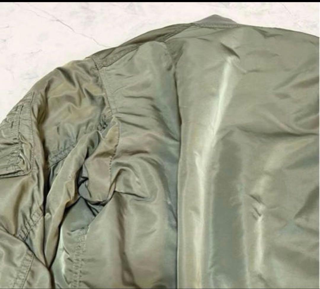 MA1 alpha フライトジャケット　アウター　中綿　アメカジ　90s 短丈