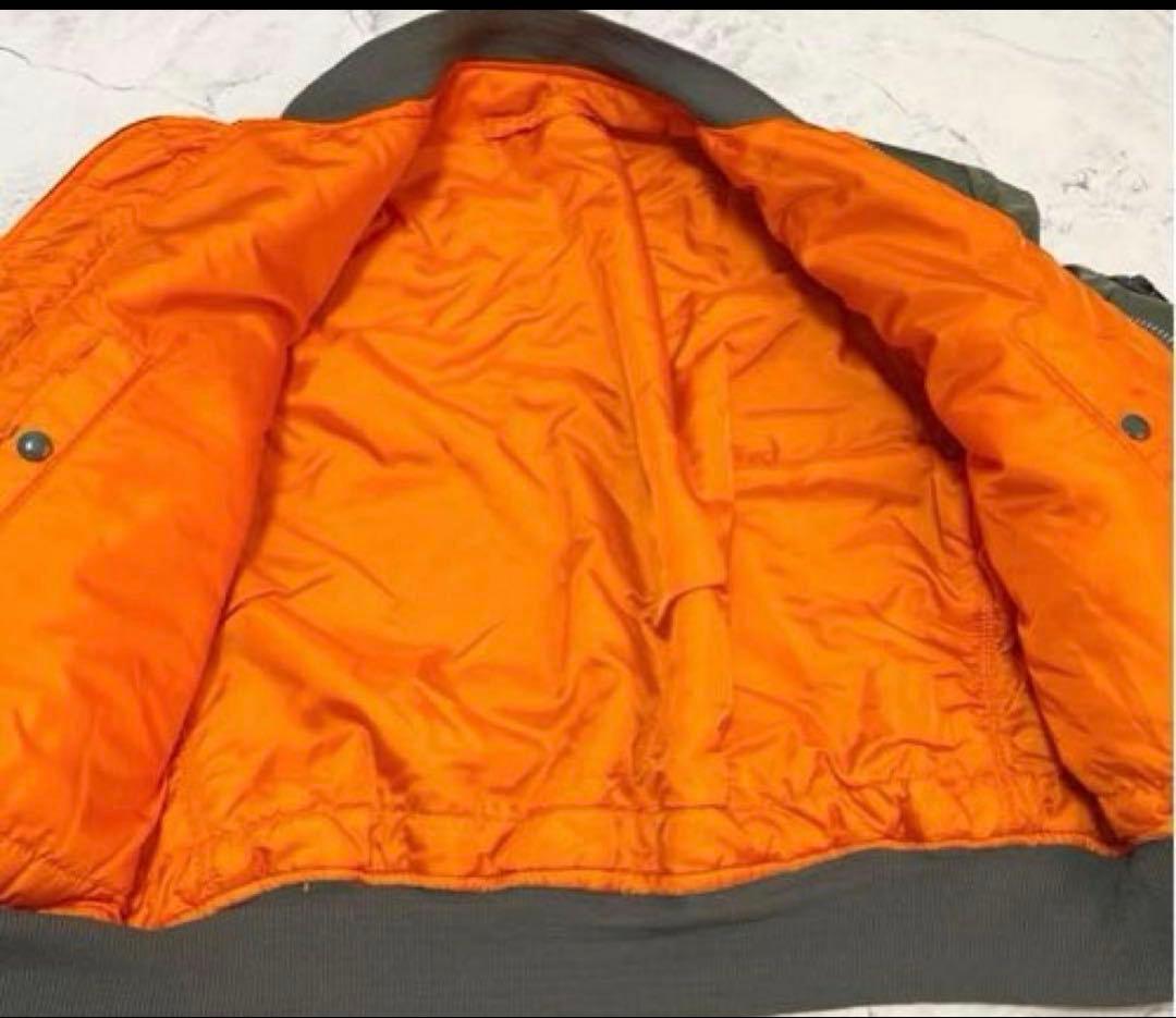 MA1 alpha フライトジャケット　アウター　中綿　アメカジ　90s 短丈