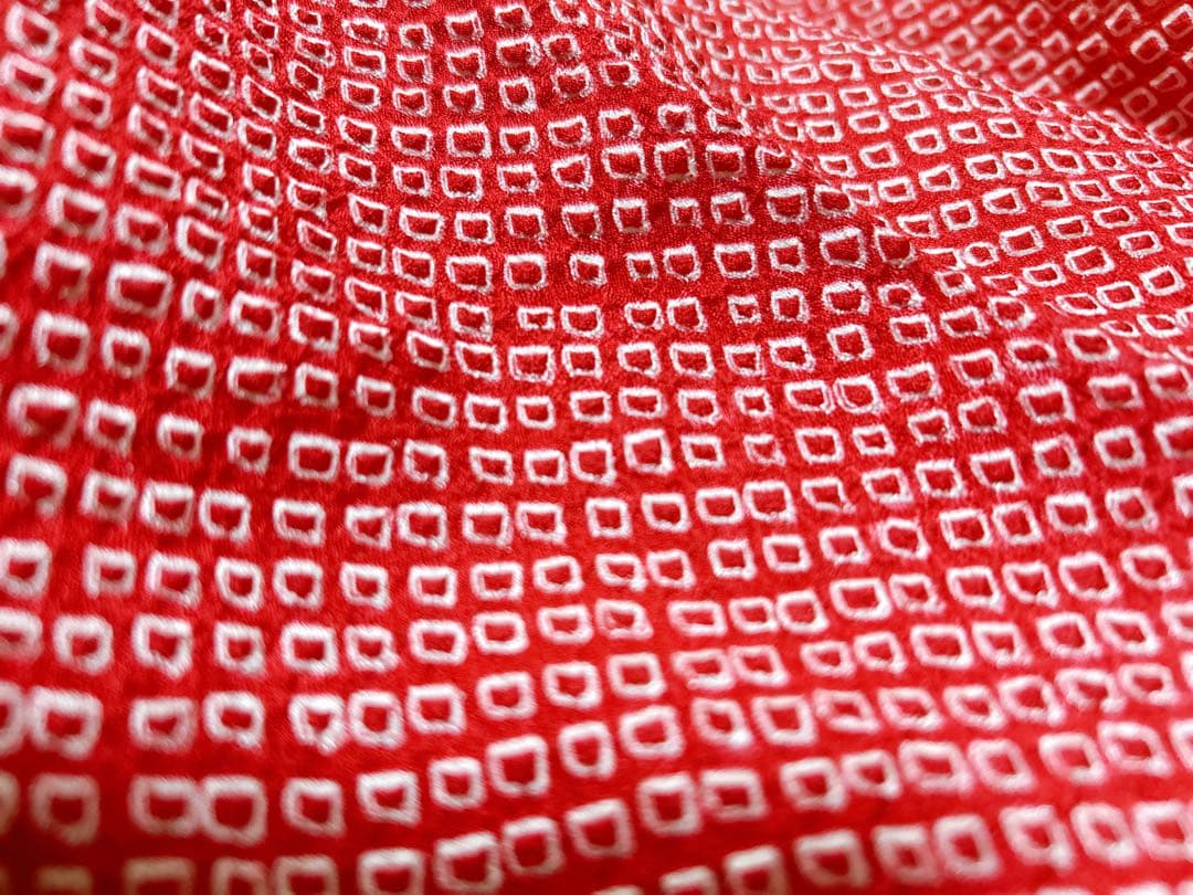 総絞り被布♡七五三　3歳　女の子　セット　一式　駒刺繍