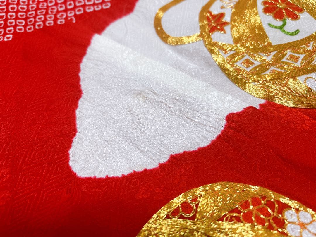 総絞り被布♡七五三　3歳　女の子　セット　一式　駒刺繍