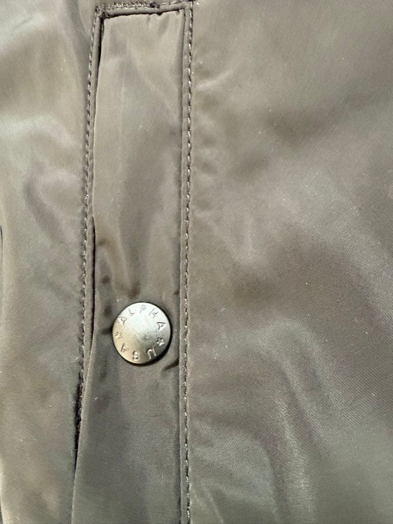 （美品）ALPHA INDUSTRIES MA-1 フライトジャケット アルファ