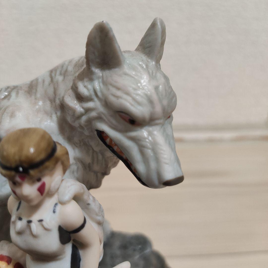 もののけ姫　サンとモロ　オルゴール　置物　レア