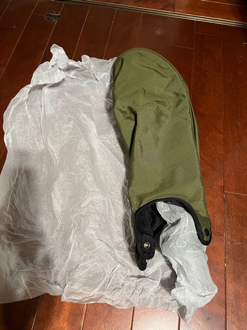 直営店限定　BRIEFING CR-01 オリーブ　ダブルストラップ付き