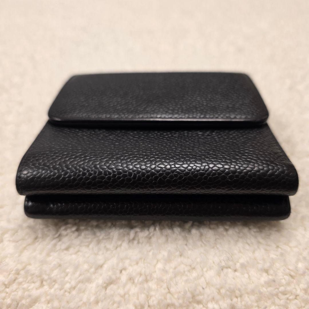 【CHANEL】二つ折り財布✨️キャビアスキン