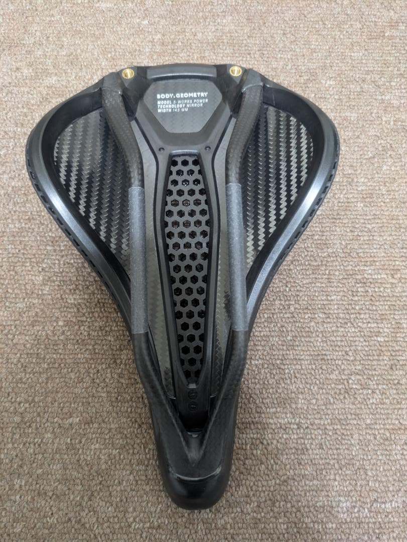 S-Works Power with Mirror サドル（完成車取り外し品）