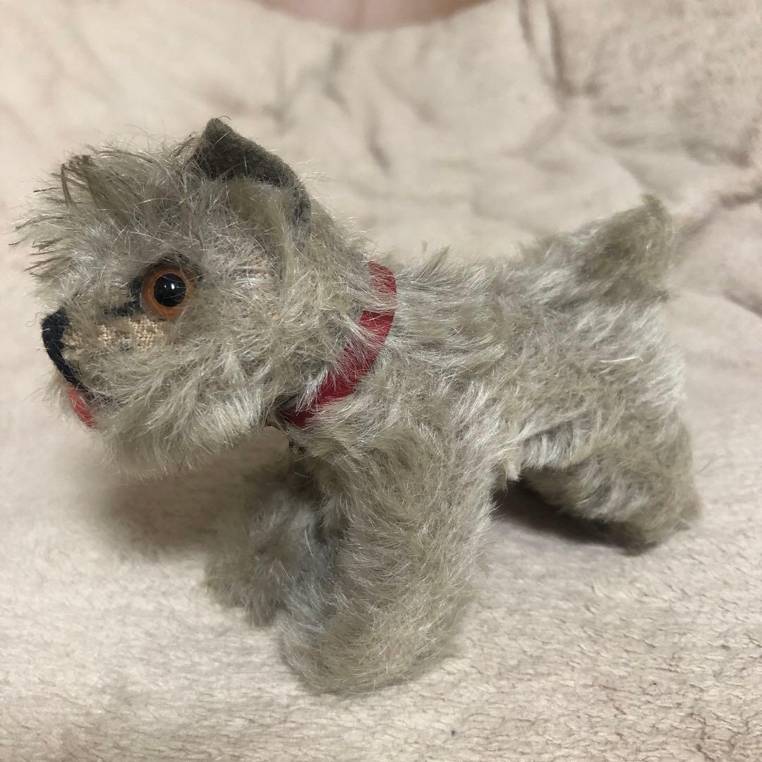 シュタイフ　シュナウザー　可愛い