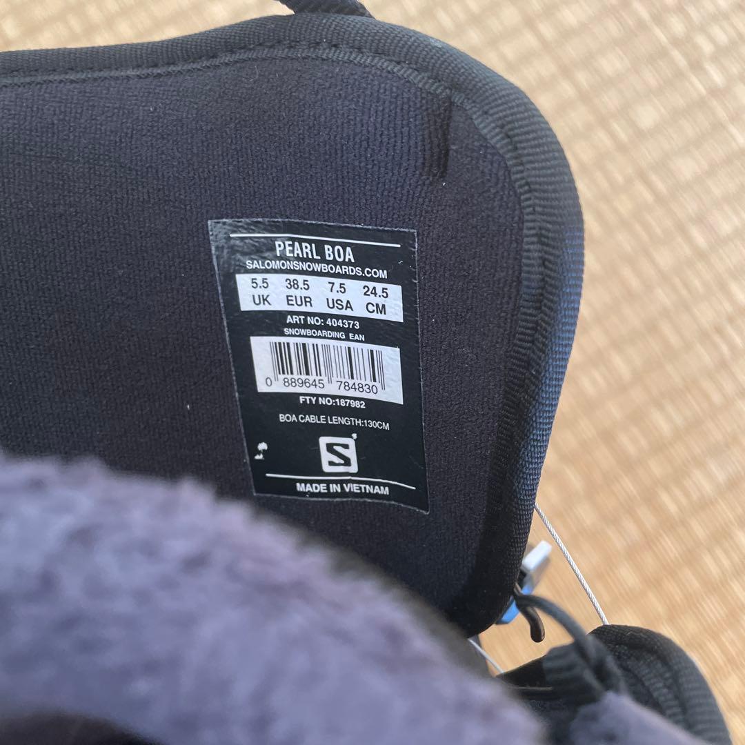 Salomon Pearl BOA スノーボードブーツ 24.5cm