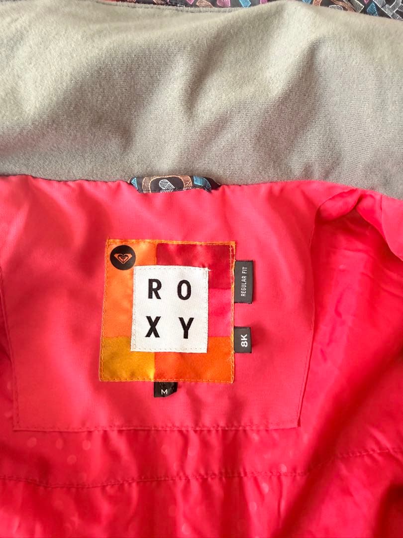 【美品】ROXY スノーボードウェア スキーウェアー上下セット 上M 下S