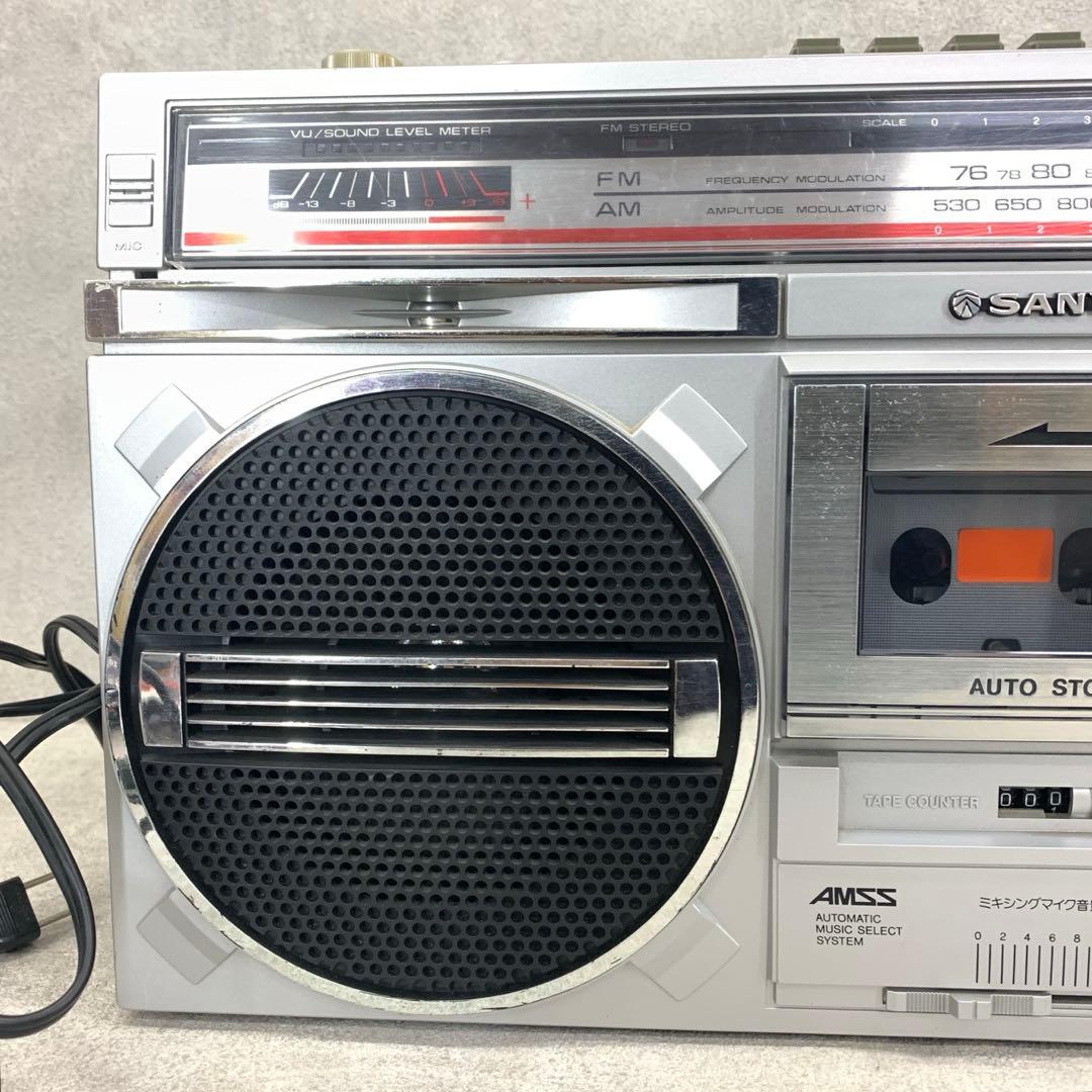 SANYO ラジカセ MR-X830 サンヨー レトロ アンティーク ラジオ