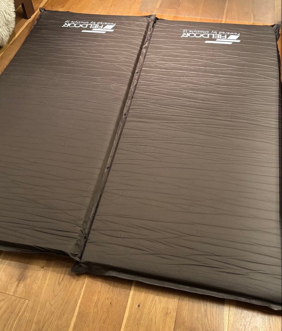FIELD DOOR Mサイズ インフレーターマット 厚さ10cm×2枚セット
