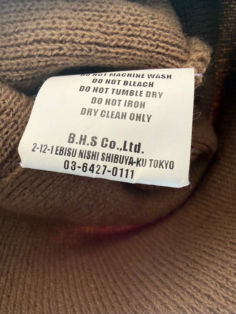 最終価格RATS KNIT CAP SOSD ニット帽 モカ キムタク 木村拓哉