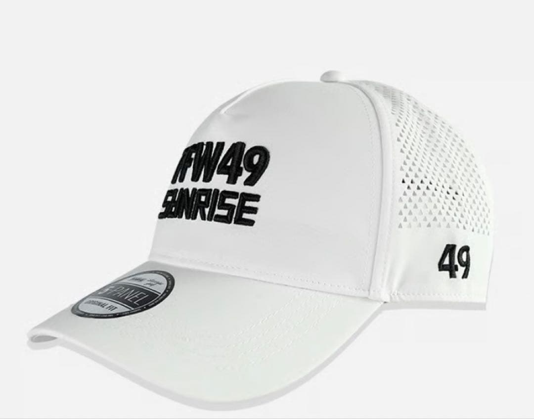 【希少・新品】TFW49 × SANRISE コラボ メッシュキャップ ホワイト