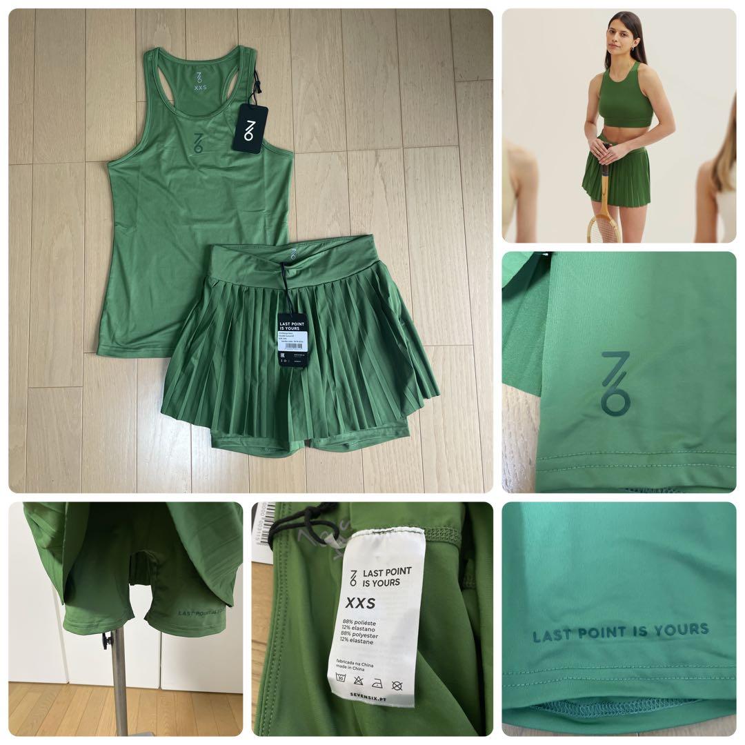 日本初上陸　セブンシックス　テニスウェア　上下セット