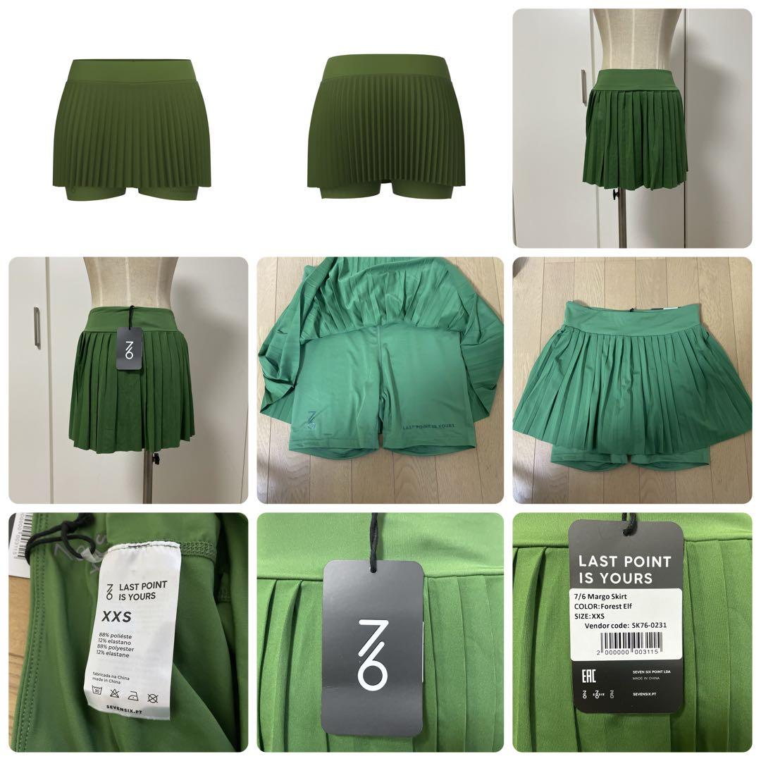 日本初上陸　セブンシックス　テニスウェア　上下セット