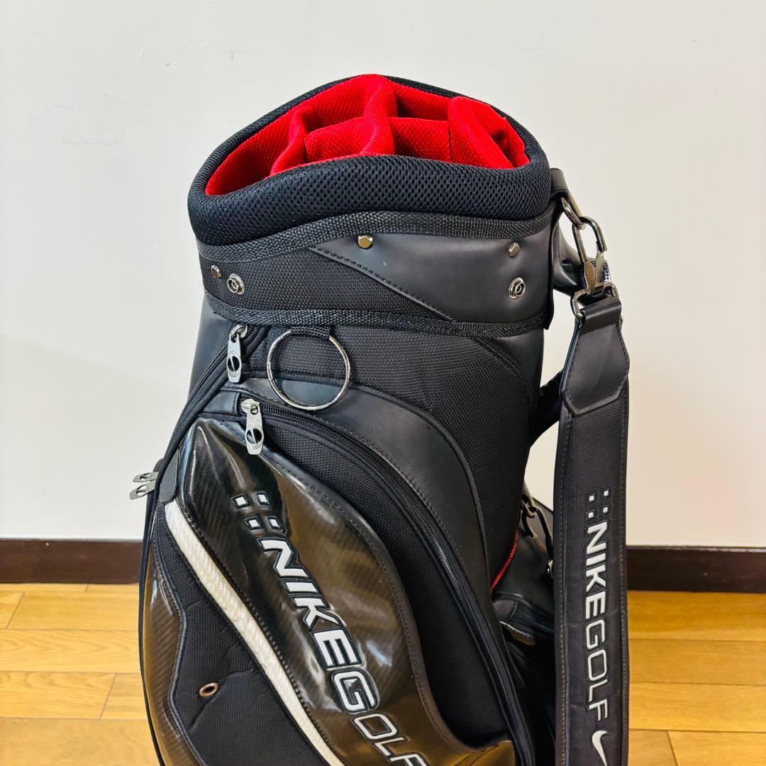 【希少品】NIKE ゴルフ　キャディバッグ　6分割　送料込み