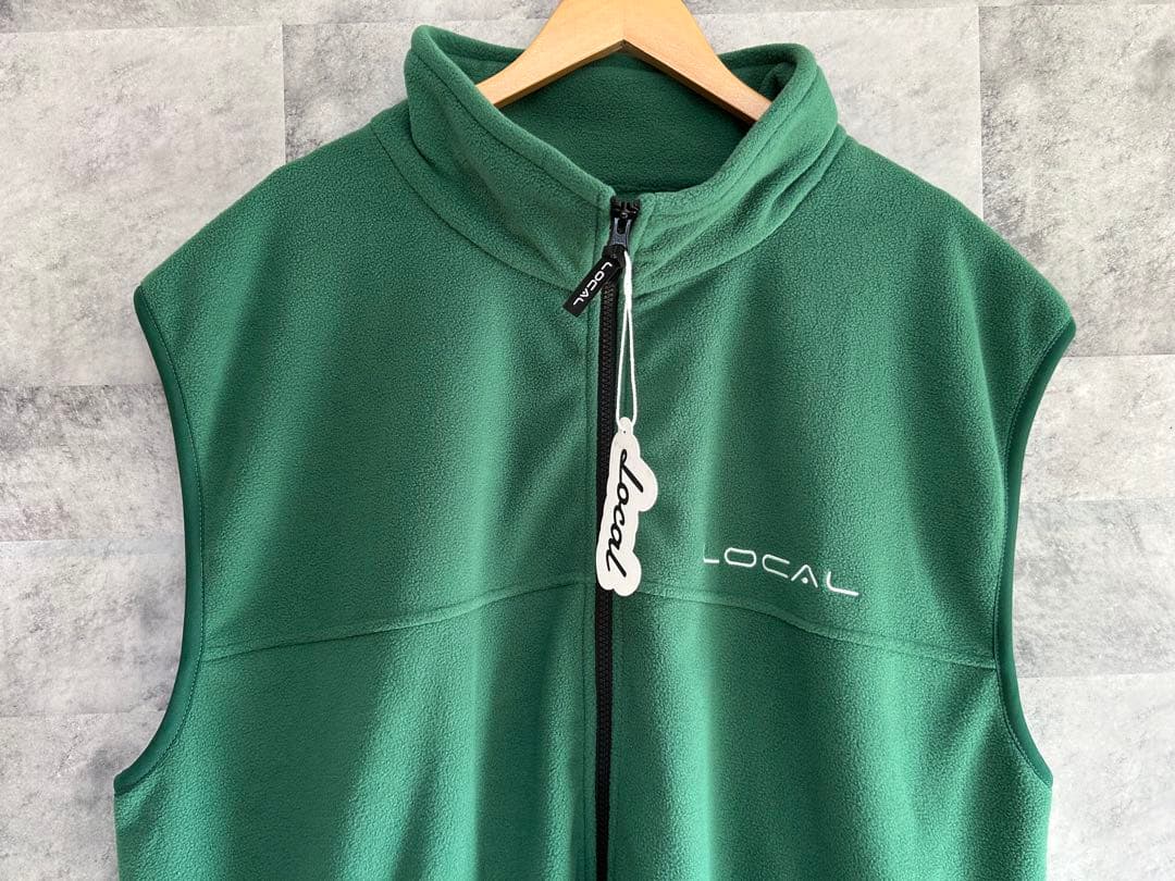 新品　タグ付　ローカルゴルフ　LOCAL GOLF フリースベスト　M/L