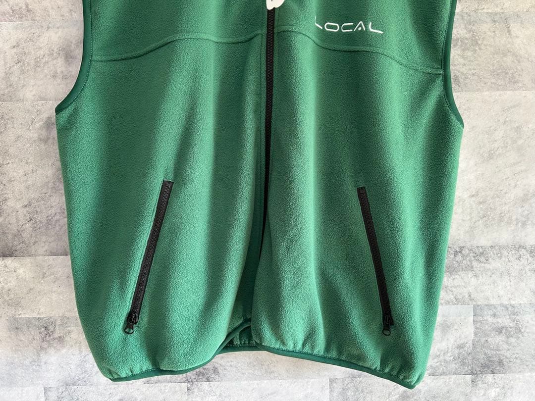 新品　タグ付　ローカルゴルフ　LOCAL GOLF フリースベスト　M/L