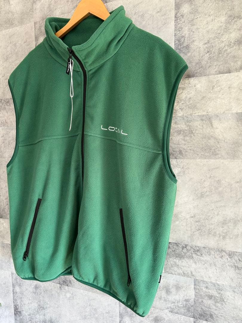 新品　タグ付　ローカルゴルフ　LOCAL GOLF フリースベスト　M/L
