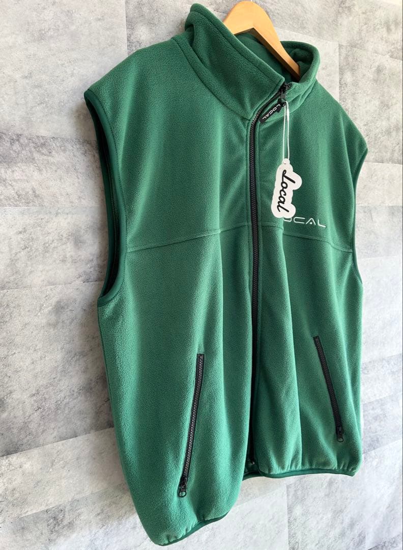新品　タグ付　ローカルゴルフ　LOCAL GOLF フリースベスト　M/L